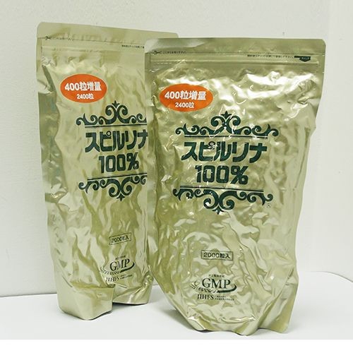 TẢO XOẮN SPIRULINA NHẬT BẢN 2400V