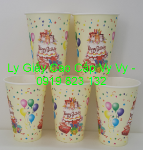 Nơi nào bán ly giấy dùng 1 lần đẹp? Hãy lựa chọn ly giấy Vy Vy