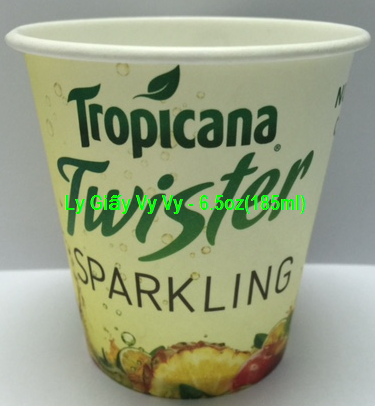 Ly Giấy 6,5oz - 185ml - sampling