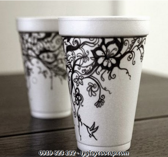 Ly giấy họa tiết vẽ tay đen trắng nghệ thuật được rất nhiều bạn trẻ yêu thích Ly giấy họa tiết vẽ tay đen trắng nghệ thuật được rất nhiều bạn trẻ yêu thích
