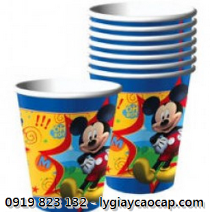 Ly giấy in hình chuột mickey ngộ nghĩnh thích hợp cho những buổi tiệc sinh nhật ngộ nghĩnh dễ thương Ly giấy in hình chuột mickey ngộ nghĩnh thích hợp cho những buổi tiệc sinh nhật ngộ nghĩnh dễ thương