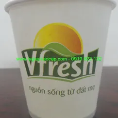Ly giấy cao cấp làm sampling cho các thương hiệu nước giải khát