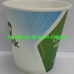Ly giấy 6.5oz làm sampling cho các sản phẩm nước vệ sinh răng miệng