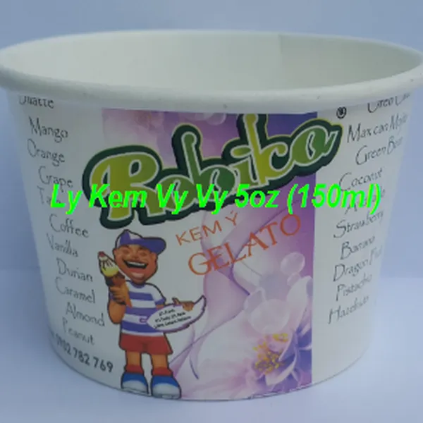 Ly kem giấy 5oz (150ml) Vy Vy