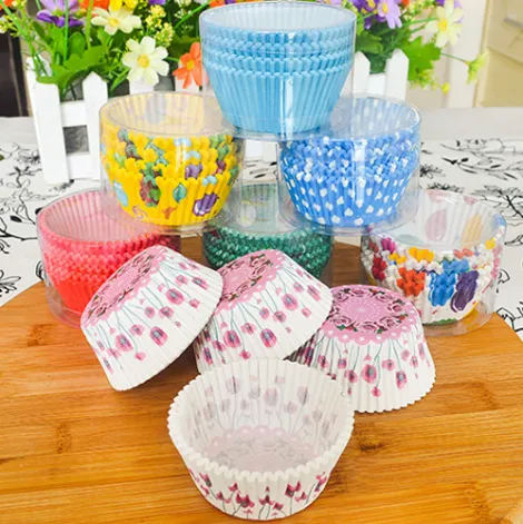 cach lam coc giay dung banh cupcake