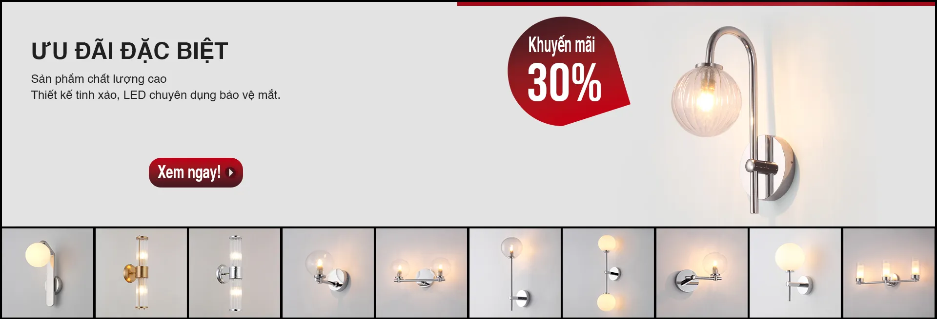 Thế giới đèn trang trí tại Hà Nội - Đèn trang trí Upled