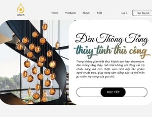 Giải Mã Sức Hút Của Đèn Thông Tầng Thuỷ Tinh Thổi Thủ Công Đương Đại