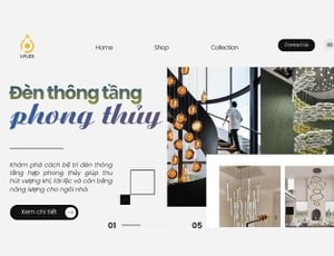 Bố Trí Đèn Thông Tầng Hợp Phong Thuỷ: Điểm Nhấn Thu Hút Vượng Khí Cho Gia Chủ