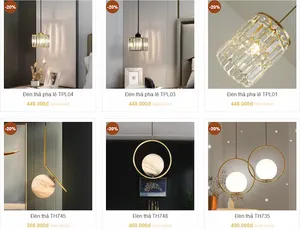 Giá đèn thả trần bao nhiêu? Báo giá đèn thả bàn ăn