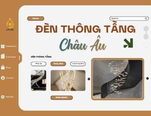 Xu Hướng Đèn Thông Tầng Châu Âu – Nâng Tầm Không Gian Sống Đẳng Cấp