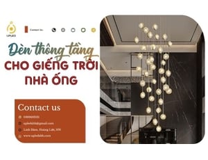 Giải Pháp Đèn Thông Tầng Cho Giếng Trời Nhà Ống: Tối Ưu Tầm Nhìn, Mở Rộng Không Gian