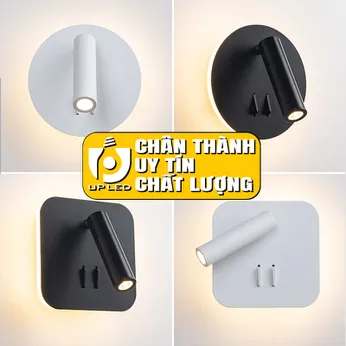 Đèn ngủ treo tường Kèm rọi đa dụng