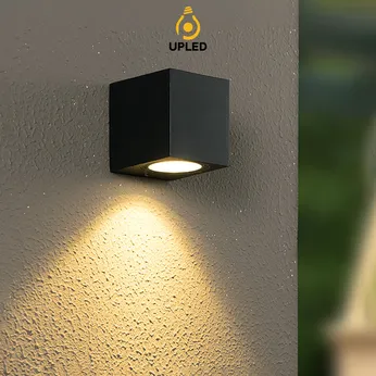 Đèn hắt sáng UH08 UPLED hợp kim nhôm đúc chống nước chất liệu cao cấp sơn tĩnh điện Bảo Hành 12 Tháng
