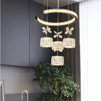 Đèn thả bàn ăn hà nội pha lê TPL060V