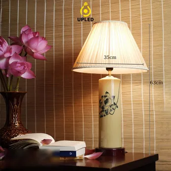 Đèn bàn gốm Bát Tràng UBG012