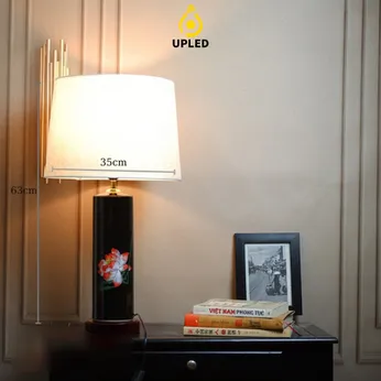 Đèn bàn gốm Bát Tràng UBG015