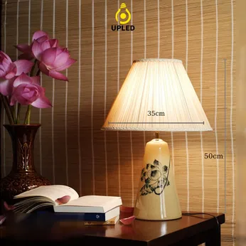 Đèn bàn gốm Bát Tràng UBG022
