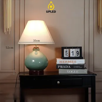 Đèn bàn gốm Bát Tràng UBG028