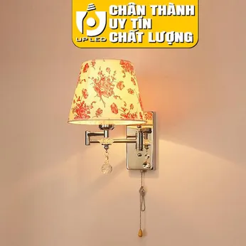 Đèn ngủ treo tường pha lê K9 hợp kim