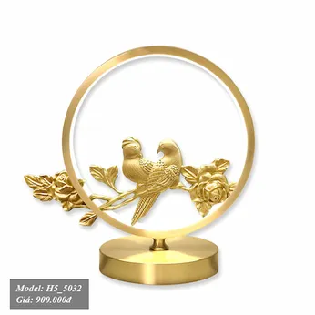 Đèn ngủ treo tường hiện đại Đồng mạ Vàng UPLED