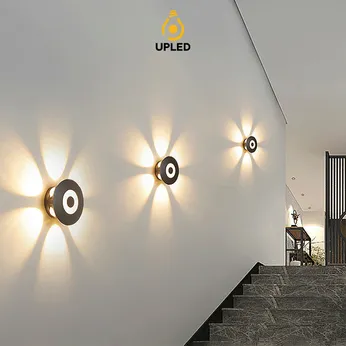 Đèn hắt sáng UH16 UPLED Ngoài Trời Hiện Đại Hắt Sáng 4 Hướng Hợp Kim Nhôm Chống Nước UPLED