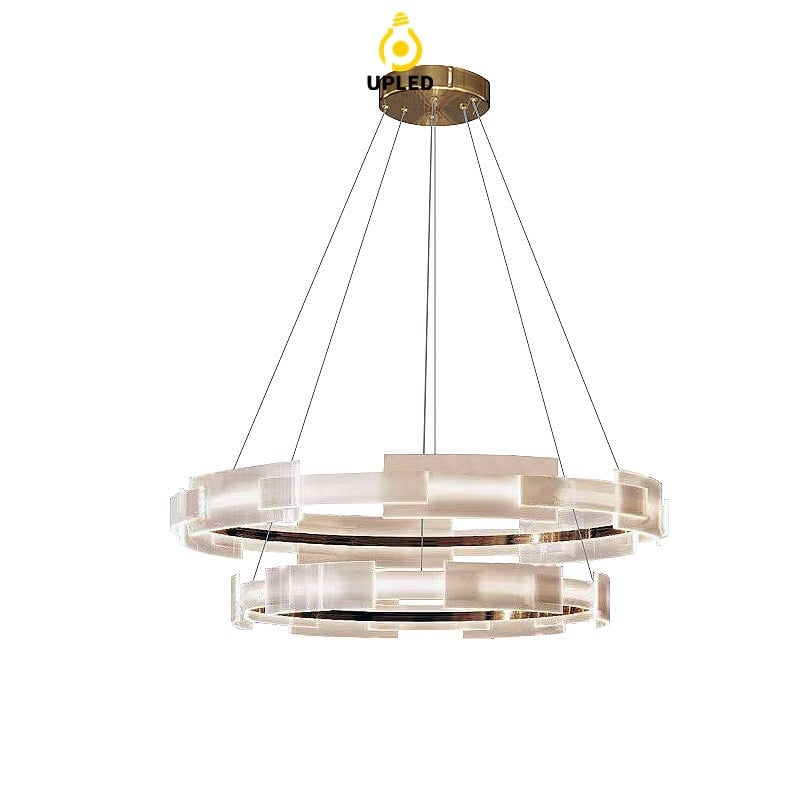 Đèn chùm acrylic phong cách Ý sang trọng tối giản