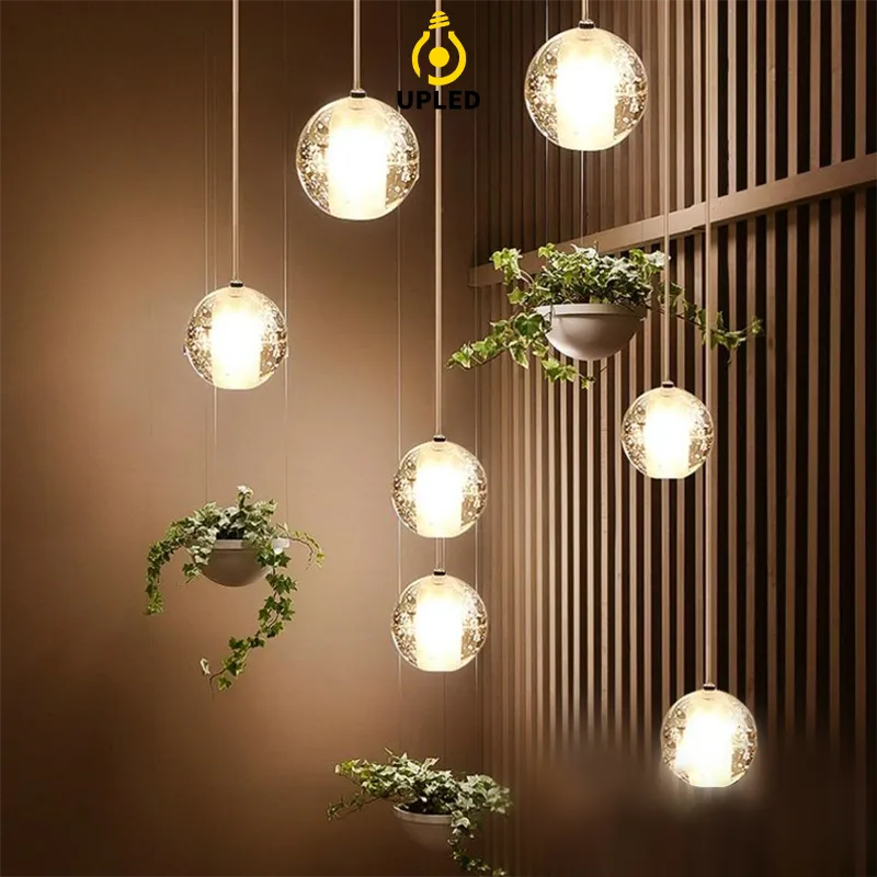 Đèn thả pha lê UTPL009