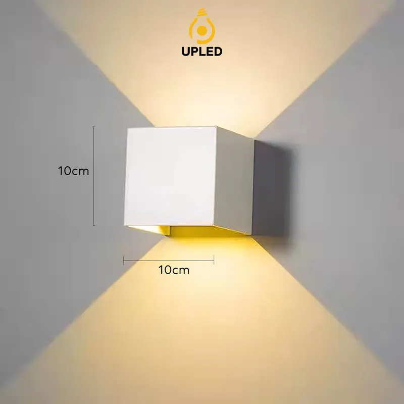 Đèn hắt sáng UH25 UPLED điều chỉnh tia sáng gắn tường ngoài trời chống nước hiện đại