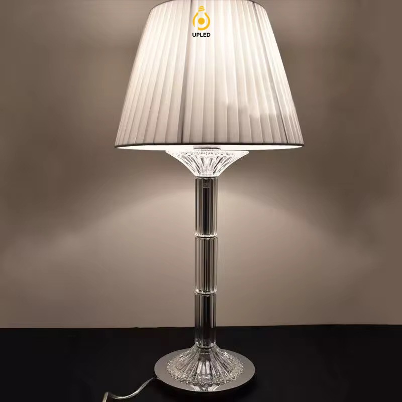 Đèn sàn pha lê chao xếp ly phong cách Baccarat