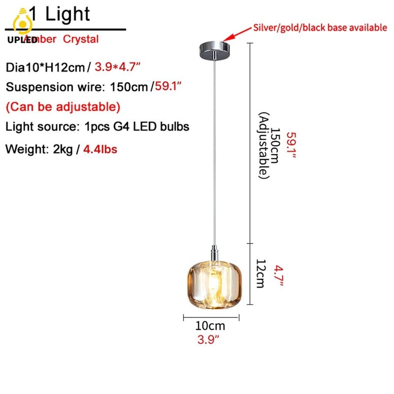 Đèn thả chùm pha lê K9 đế inox, nhiều cấu hình cụm tròn và hàng ngang