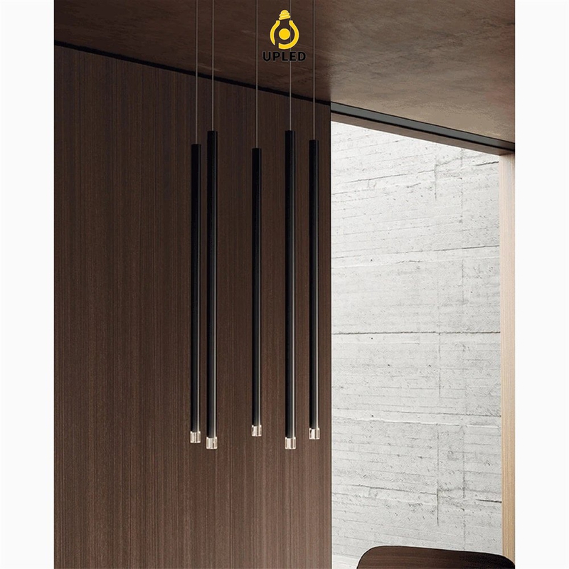 Đèn thả dạng ống LED, tùy chỉnh đế tròn hoặc chữ nhật