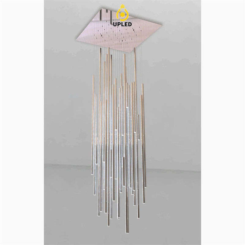 Đèn thả dạng ống LED, tùy chỉnh đế tròn hoặc chữ nhật