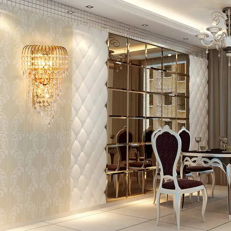 Đèn treo tường thêu pha lê K9 CAO CẤP