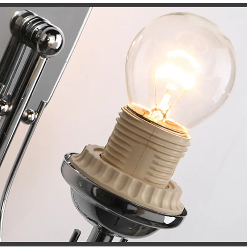 Đèn tường chao tròn trắng sữa hợp kim mạ bóng CAO CẤP