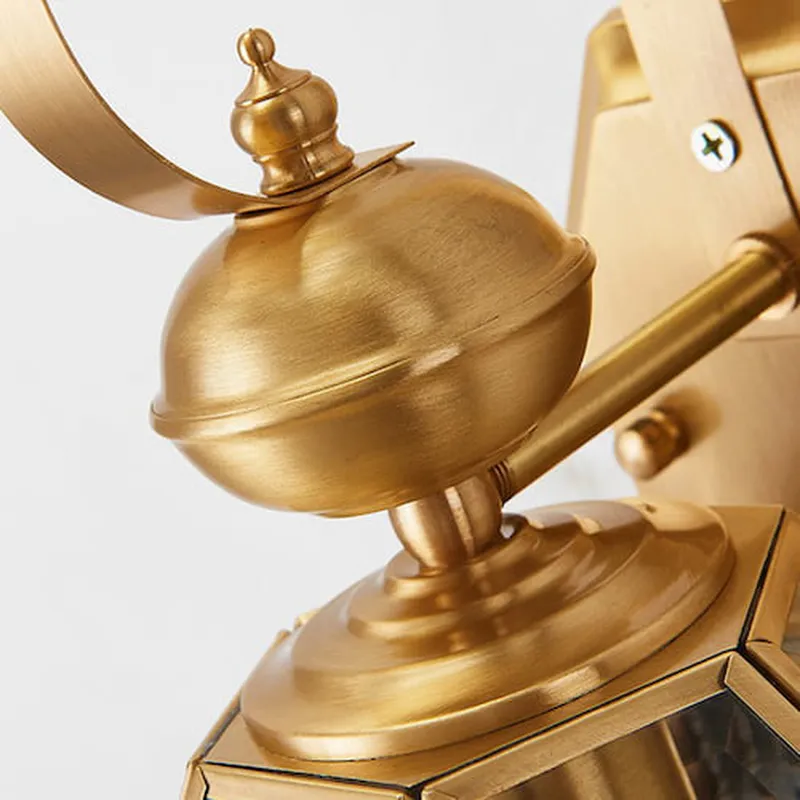 Đèn tường ngoài trời chống nước Đồng