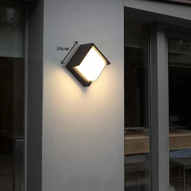 Đèn tường ngoài trời chống nước UPLED 3 mẫu