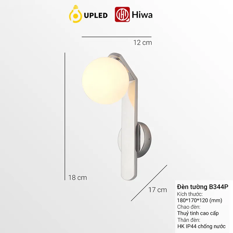 Đèn tường Đức B344