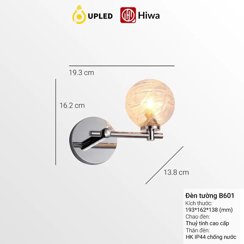 Đèn tường Đức B738W