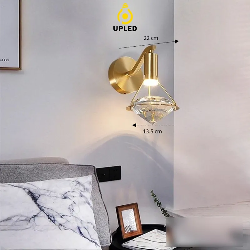 Đèn tường pha lê UDTP1185