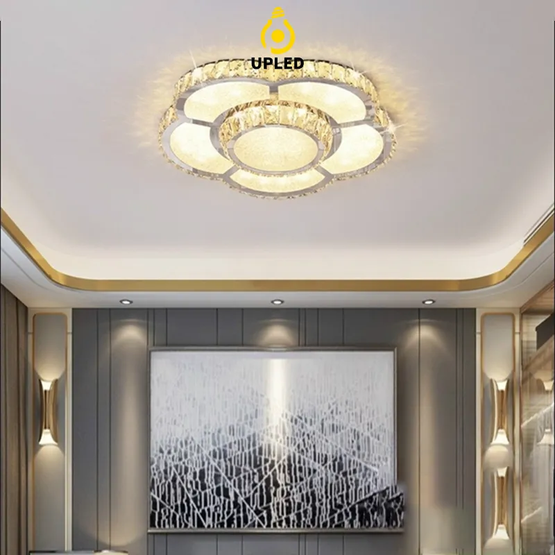 Đèn ốp mâm pha lê UPM-040