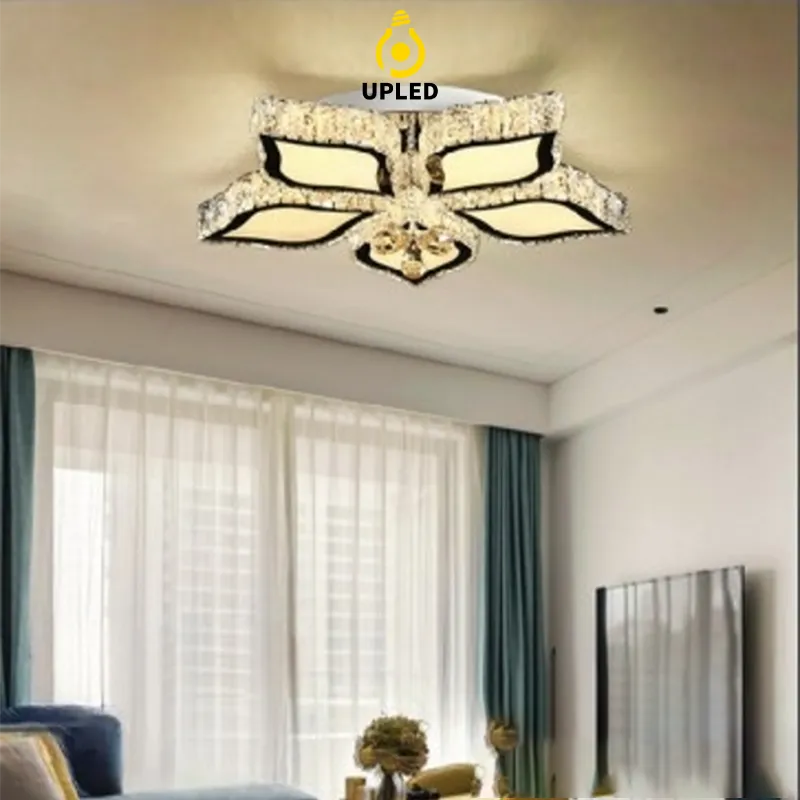 Đèn ốp mâm pha lê UPM-095