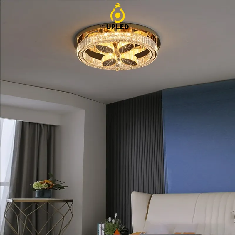 Đèn ốp mâm pha lê UPM-083