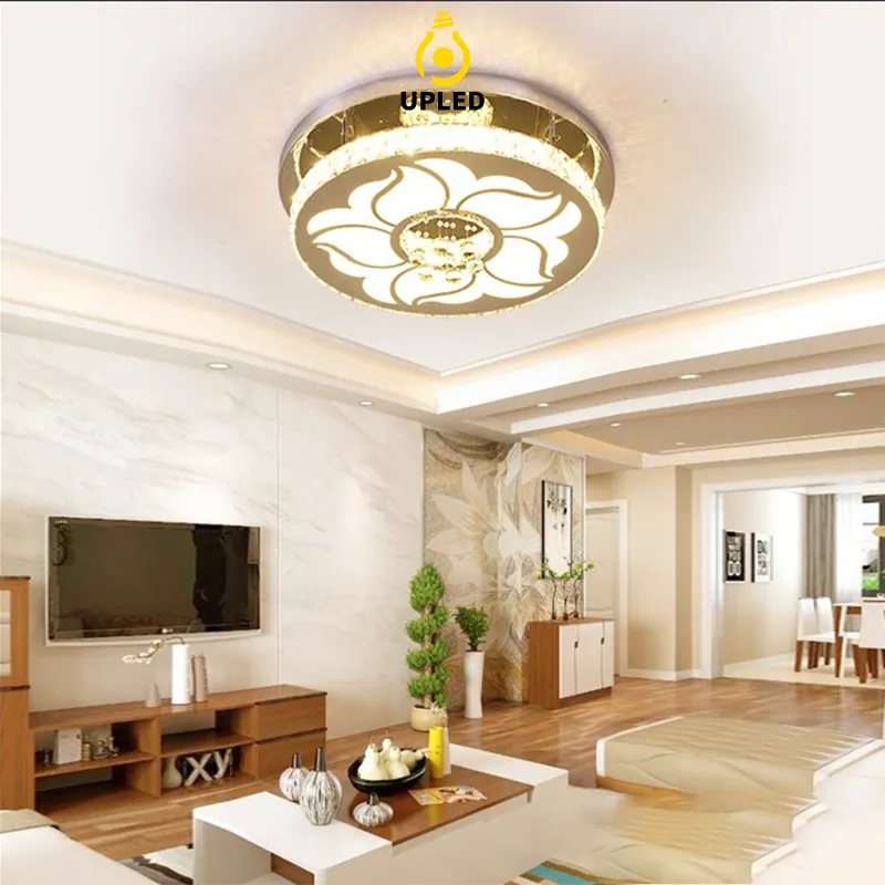Đèn ốp mâm pha lê UPM-084