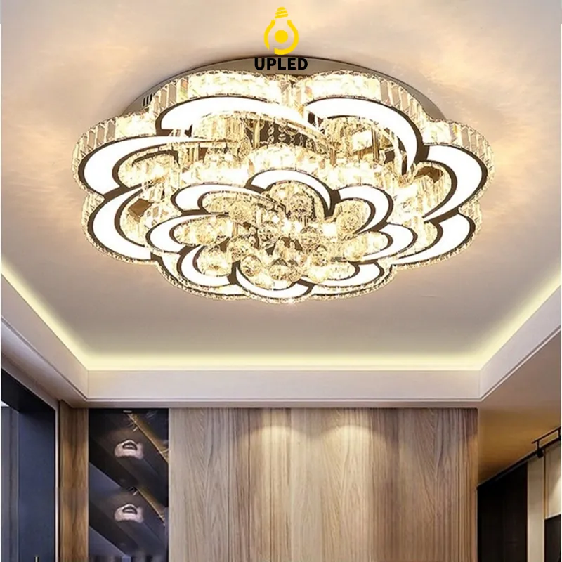 Đèn ốp mâm pha lê UPM-098