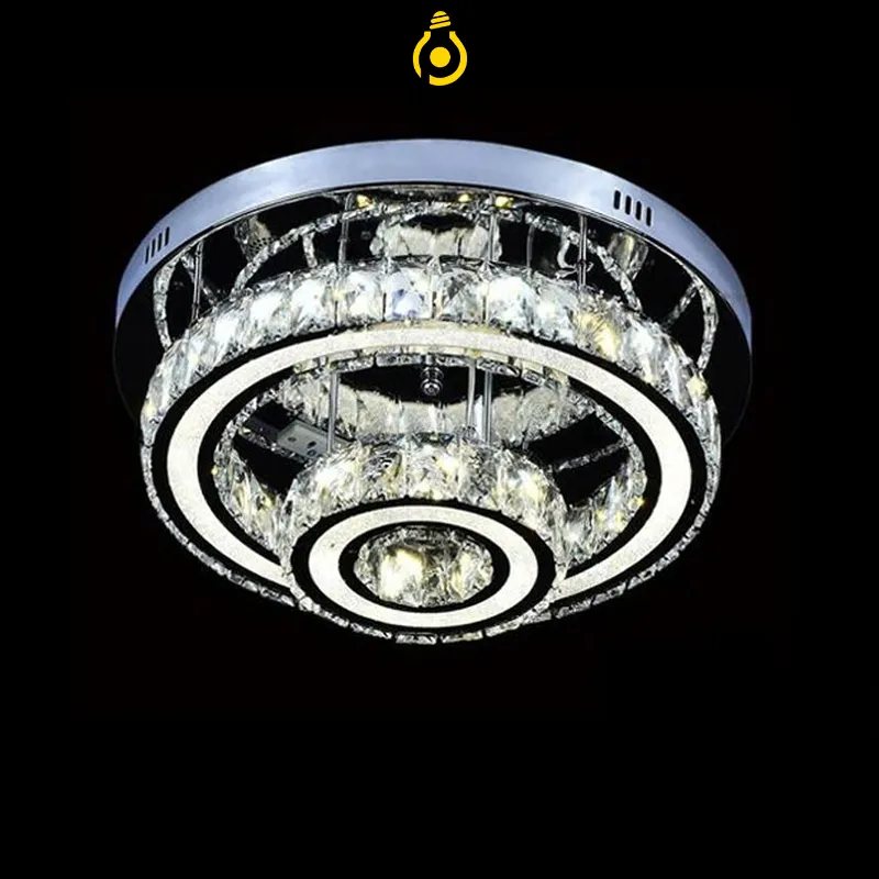 Đèn ốp mâm pha lê UPM-121