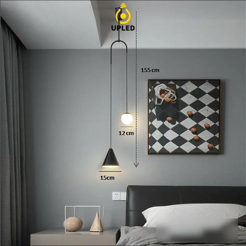 Đèn thả thuỷ tinh UT779_Đ