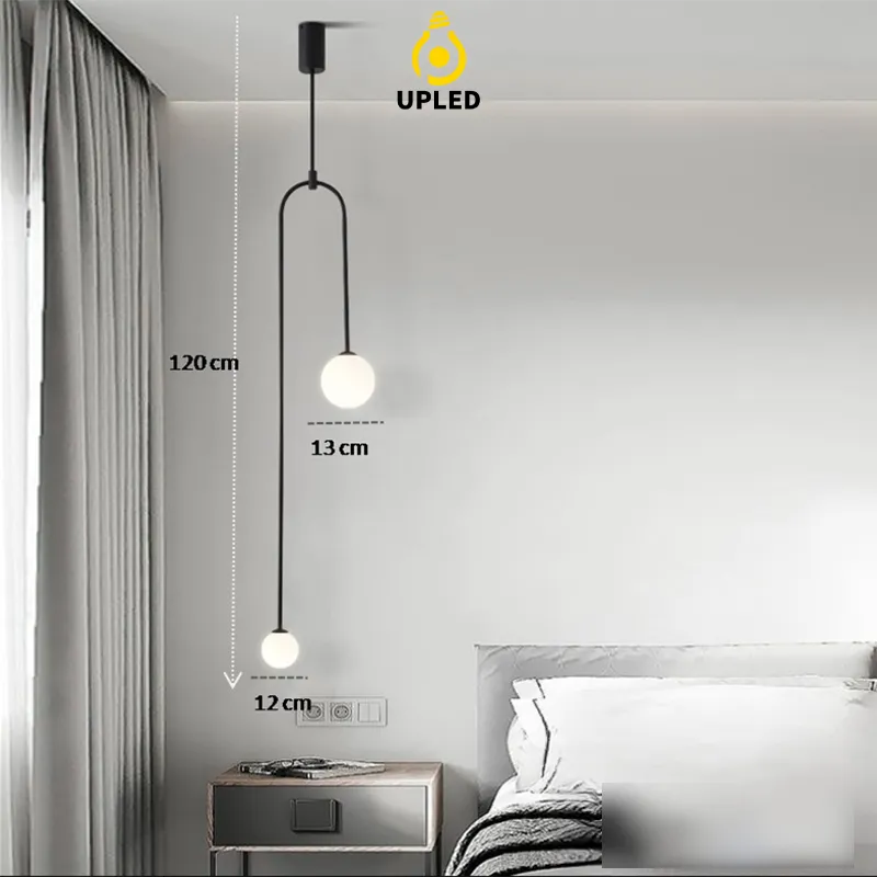 Đèn thả thuỷ tinh UT780_Đ
