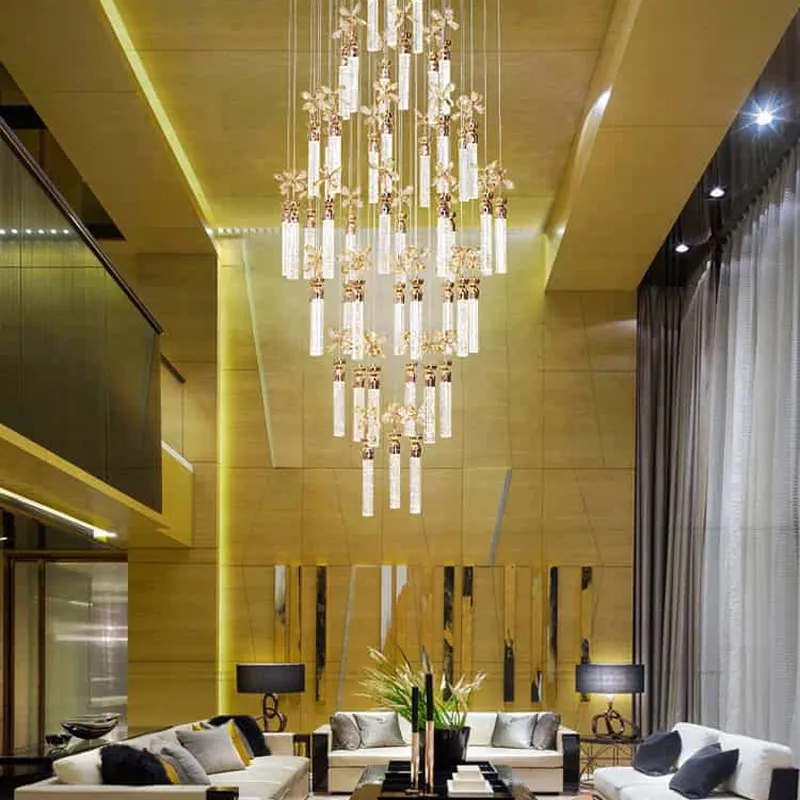 Thả thông tầng pha lê sang trọng CAO CẤP