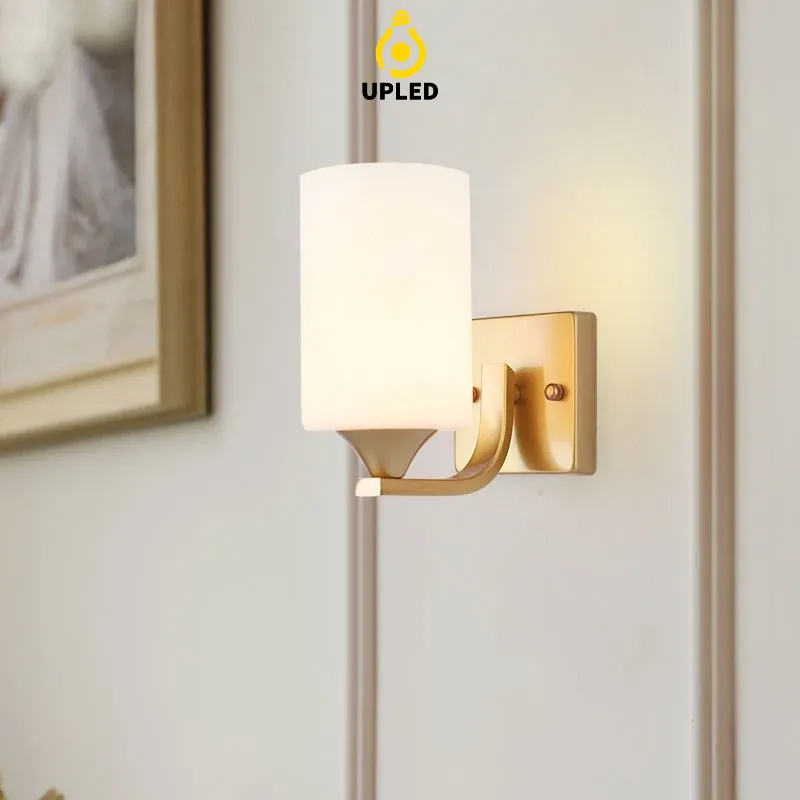 Đèn Ngủ Treo Tường Phòng Khách Hành Lang, Phòng Làm Việc, Chao Trụ Hợp Kim Tĩnh Điện Thời Thượng