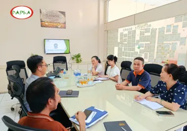 NAPHA TRIỂN KHAI ĐÀO TẠO TQP CHO CTY PREMCO GLOBAL VN - BƯỚC TIẾN KHẲNG ĐỊNH NĂNG LỰC CUNG ỨNG PHỤ LIỆU ĐẠT CHUẨN TOÀN CẦU